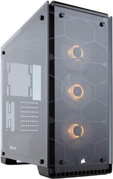 CORSAIR Crystal Series 570X RGB Mirror Black Tempered Glass, Premium ATX Mid Tower Case, CC-9011126-WW