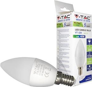 Žarulja LED E14 5.5W, hladno svjetlo, SAMSUNG chip,V-tac 173