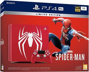 PlayStation 4 Pro 1TB B chassis Special Edition + Spider-Man