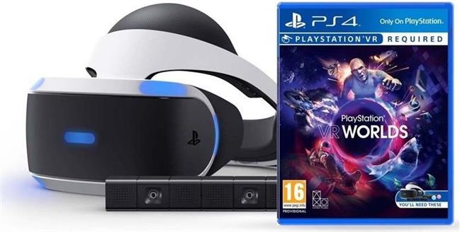 PlayStation VR + VR Worlds VCH + Camera v2/PSVR Mk3