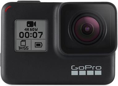 Sportska digitalna kamera GOPRO HERO7 Black, 4K60, 12 Mpixela + HDR, Touchscreen, Voice Control, 3 Axis, GPS