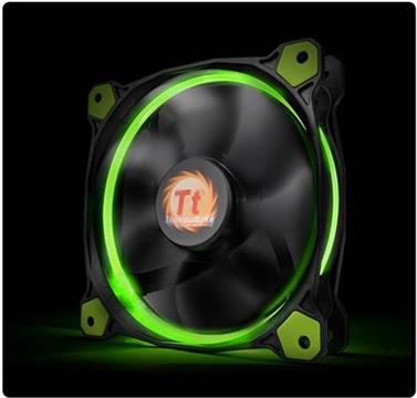 Ventilator za kućište Thermaltake Riing 12 LED Green