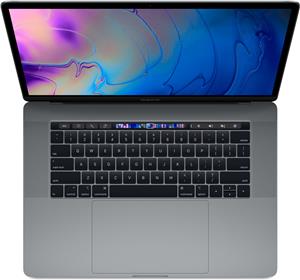 Prijenosno računalo Apple MacBook Pro 15'' Retina, Touch Bar, Touch ID mr932cr/a / QuadCore i7 2.2GHz, 16GB, SSD 256 GB, Radeon Pro 555X, HR Tipkovnica, sivo