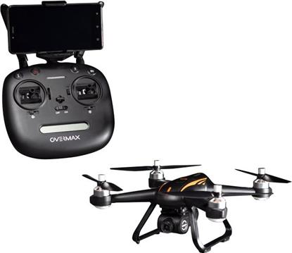 Dron OVERMAX X-BEE 9.0 GPS, FullHD kamera, FPV, 6-osni žiroskop, vrijeme leta do 19min, upravljanje daljinskim upravljačem