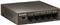 Switch Unmanaged, 5x10/100TX (4 PoE Plus 58W), ext. PSU, metalni