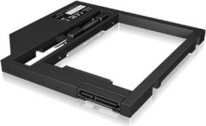 Ladica za disk ICY BOX IB-AC649, SATA 2.5", za montažu HDD / SSD umjesto optike, 7-9 mm