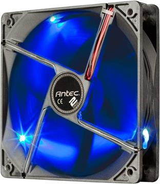 Ventilator ANTEC TwoCool 120 Blue, Crni, 600 / 1200 okr/min