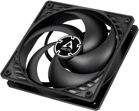 Ventilator ARCTIC COOLING P12 PWM PST, 120mm, 1800 okr/min, black/black