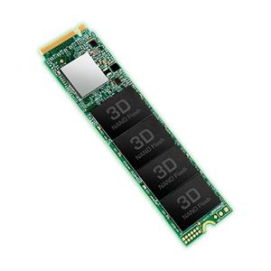 SSD Transcend 128GB, M.2 2280, PCIe Gen3x4, 3D TLC, DRAM-less TS128GMTE110S