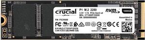 SSD Crucial P1 1000GB 3D NAND NVMe PCIe M.2 SSD, CT1000P1SSD8