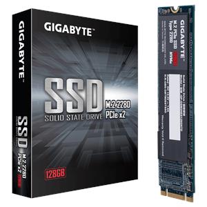 SSD Gigabyte 128GB, M.2 2280, NVMe 1.3 PCI-Express 3.0 x2, TLC, 1100MBs/500MBs, Retail, GP-GSM2NE8128GNTD