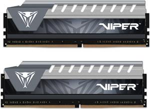 Memorija Patriot Viper Elite 16 GB kit(2x8GB), DDR4, 2666Mhz, GY, PVE416G266C6KGY