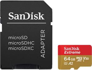 Memorijska kartica SanDisk 64GB Extreme UHS-I MicroSDXC