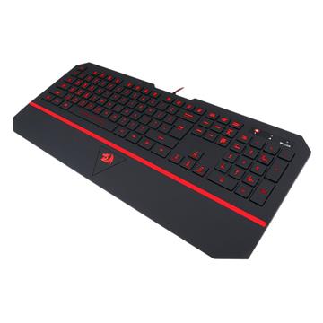 Tipkovnica REDRAGON Karura K502, RGB, illuminated, USB, UK layout, crna