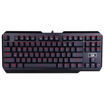Tipkovnica Redragon Usas K553, Red LED, mehanička, USB, US layout, crna