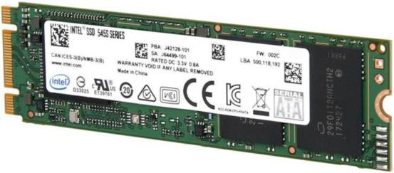 SSD Intel 545s Series 128.0 GB SSDSCKKW128G8X1, M.2, 2280, 550/440 MB/s