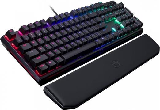 Tipkovnica COOLERMASTER Masterkeys MK750, mehanička, cherry MX Red, RGB LED, US, USB