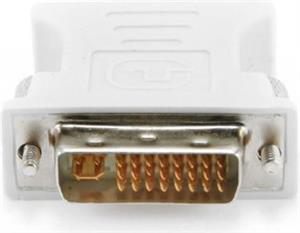Gembird Adapter DVI-A male to VGA 15-pin female white