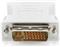 Gembird Adapter DVI-A male to VGA 15-pin HD (3 rows) female white