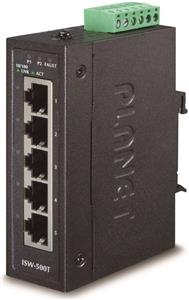Planet ISW-500T Industrial 5-Port RJ45 100Mbps Compact Ethernet Switch