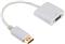 Gembird DisplayPort to VGA adapter cable, white