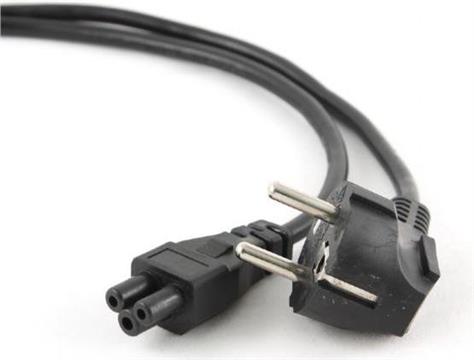 Gembird Power cord (C5), VDE approved, 3m