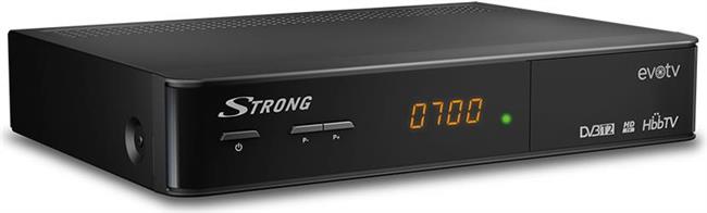 DVB-T2 HEVC receiver STRONG SRT 8550, Evotv