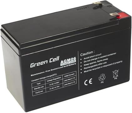 Green Cell (AGM06) baterija AGM 12V 9Ah