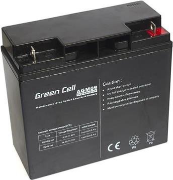 Green Cell (AGM09) baterija AGM 12V 18Ah