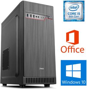 Stolno računalo ProPC i503W Office Intel Core i5-8400, 2.80 GHz, 8 GB DDR4, 500 GB HDD, Intel® UHD Graphics 630, Midi Tower DVD±RW, Windows 10 Pro