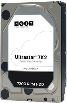 HDD Server WD/HGST Ultrastar 7K2 (3.5’’, 2TB, 128MB, 7200 RPM, SATA 6Gb/s, 512N SE) HUS722T2TALA604