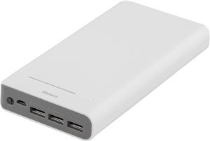 Powerbank Deltaco PB-815, 16.000 mAh, 3 x USB (3A) bijeli