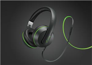 Slušalice Magnat LZR 580 S Grey vs. Green, on-ear