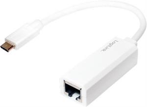 Mrežni adapter USB 3.1, Gigabit Ethernet RJ45, na kabelu, bijeli