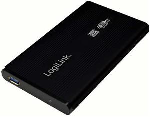 Vanjsko kućište za HDD 2,5" SATAII, USB 3.0, Alu, crno