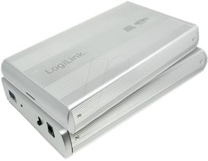 Vanjsko kućište za HDD 3,5" SATAII, USB 3.0, Alu, srebrno