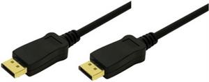 DisplayPort 1.2 kabel M/M 5,0 m, 4K@60Hz, crni