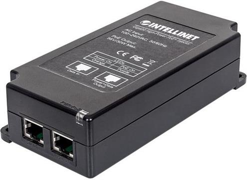 PoE Plus Injector, Gigabit Ethernet, 30W, int. PSU