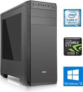 Stolno računalo ProPC i703W Office Intel Core i7-8700 3.20 GHz, 16 GB DDR4, 240 GB SSD + 1 TB HDD, GTX 1050 Ti 4 GB, Midi Tower DVD±RW, Windows 10 Pro