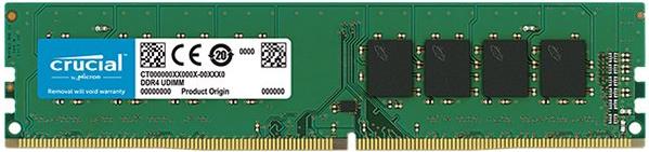 Memorija Crucial 4 GB DDR4 2666 MT/s (PC4-21300) CL19 SR x8 UDIMM 288pin,DRAM, CT4G4DFS8266