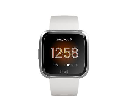 Sportski sat Fitbit Versa Lite, HR, connected GPS, multisport, White/silver