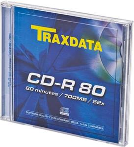 CD-R Traxdata, Kapacitet 700MB, Brzina 52x
