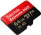 Memorijska kartica SanDisk 64GB Extreme Pro microSDHC / microSDXC + Adapter