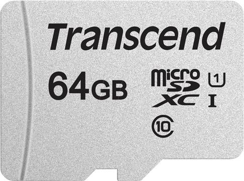 Memorijska kartica Transcend 64GB HC Class 10 UHS-I 300S TS, Micro sd