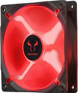 Riotoro 120mm Case Fan Red LED