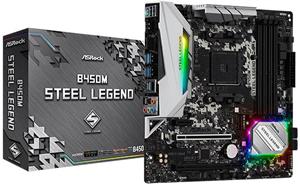 Matična ploča ASRock B450M Steel Legend, AMD AM4