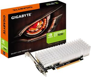 Grafička kartica Gigabyte GT1030 2GB DDR5 GV-N1030SL-2GL, Vidia, PCIE, GPU:1227/1468 / 1252/1506MHz, RAM:6008MHz, 2048MB, DDR5, 64bit,1xDVI, 1xHDMI, LP