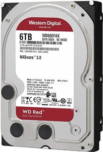 HDD Desktop WD Red (3.5'', 6TB, 256MB, 5400 RPM, SATA 6 Gb/s) WD60EFAX
