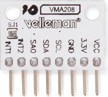 3-axis digital acceleration sensor module – MMA8452, VMA208