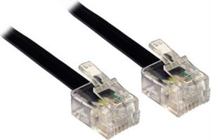 Kabel telefonski/ADSL M > M 6/4 20,0 m